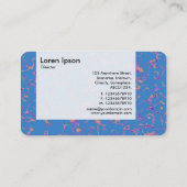 Carte De Visite Panneau - Abstrait 080716(1) (Dos)