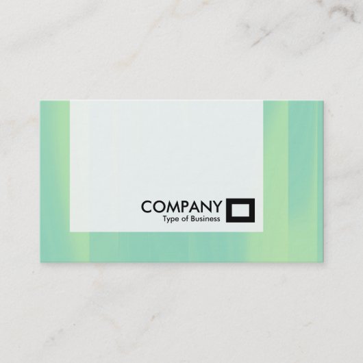 Carte De Visite Panneau - Aqua Abstrait (Devant)