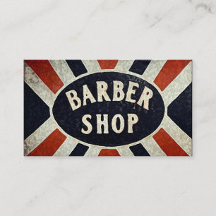 Carte De Visite Panneau Barbershop