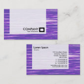 Carte De Visite Panneau - Canal violet (Devant / Derrière)