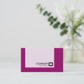 Carte De Visite Panneau - Couleurs - Plum (Debout devant)