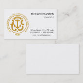 Carte De Visite Panneau de Rhode Island (Devant / Derrière)