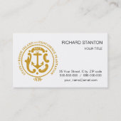 Carte De Visite Panneau de Rhode Island (Devant)