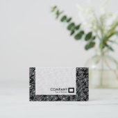 Carte De Visite Panneau - Diamants interreliés (Debout devant)