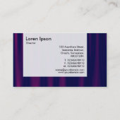 Carte De Visite Panneau - Draperie 04 (Dos)