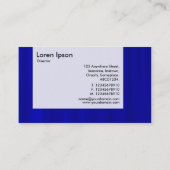 Carte De Visite Panneau - Draperie 05 (Dos)