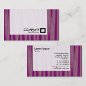 Carte De Visite Panneau - Draperie 06 (Devant / Derrière)