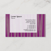 Carte De Visite Panneau - Draperie 06 (Dos)