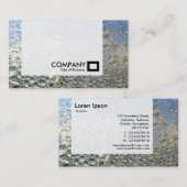 Carte De Visite Panneau - Eau Cool 02 (Devant / Derrière)