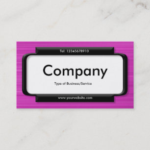 Carte De Visite Panneau élégant - Texture magenta broyée