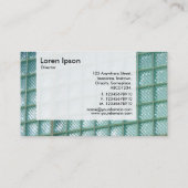 Carte De Visite Panneau - Mur de verre (Dos)