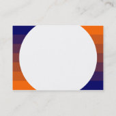 Carte De Visite Panneau rond - Transition des couleurs 03 (Dos)