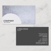 Carte De Visite Panneau semi-cercle - Bulles de savon (Devant / Derrière)