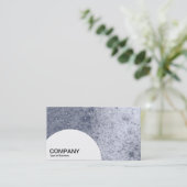 Carte De Visite Panneau semi-cercle - Bulles de savon 03 (Debout devant)