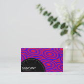 Carte De Visite Panneau semi-cercle (points) - Résonance (Debout devant)