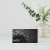 Carte De Visite Panneau semi-circulaire (points) - Pool électrique (Debout devant)