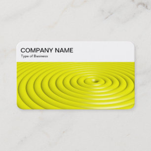 Carte De Visite Panneau supérieur - Anneaux concentrés - Voiture d