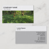 Carte De Visite Panneau supérieur - Bois (Devant / Derrière)