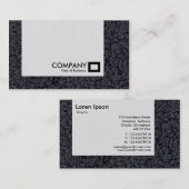 Carte De Visite Panneau - Tapis laineux 01 (Devant / Derrière)