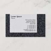 Carte De Visite Panneau - Tapis laineux 01 (Dos)