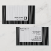 Carte De Visite Panneau - Tenture 07 (Devant / Derrière)