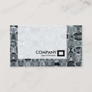 Carte De Visite Panneau - Vagues de glace