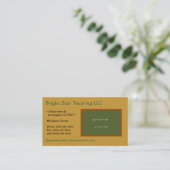 Carte De Visite Panneau vert GL T/T (Debout devant)