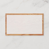Carte De Visite Panneaux 02 - Bois 02 (Dos)