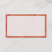 Carte De Visite Panneaux 02 - Empreinte de Plante (Dos)