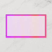 Carte De Visite Panneaux 02 - Haze rose (Dos)