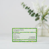 Carte De Visite Panneaux 02 - Impressionnisme vert (Debout devant)