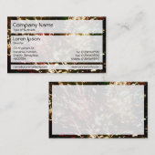 Carte De Visite Panneaux 02 - Lampe optique Fibre (Devant / Derrière)