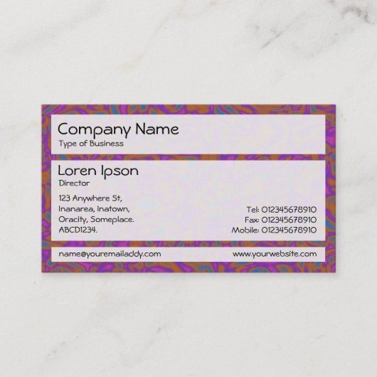 Carte De Visite Panneaux 02 - Marbling 01 (Devant)