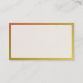 Carte De Visite Panneaux 02 - Mélange de couleurs (Dos)