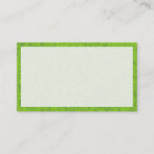 Carte De Visite Panneaux 02 - Minéraux verts 02 (Dos)