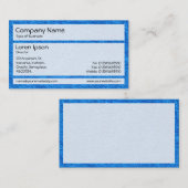 Carte De Visite Panneaux 02 - Moquette bleue (Devant / Derrière)