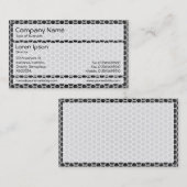 Carte De Visite Panneaux 02 - Peigne de miel (Devant / Derrière)