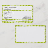 Carte De Visite Panneaux - Abstrait 080716(8) (Devant / Derrière)