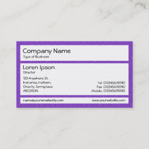 Carte De Visite Panneaux - Chaise en plastique violet