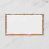Carte De Visite Panneaux - Chipboard (Dos)