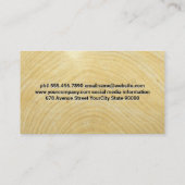 Carte De Visite Panneaux de cuisine et ustensiles | Culinaire (Dos)