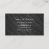 Carte De Visite Panneaux en bois de salon classique (Dos)