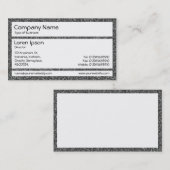 Carte De Visite Panneaux - Granite (Devant / Derrière)