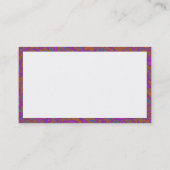 Carte De Visite Panneaux - Marbling 01 (Dos)