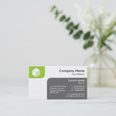 Carte De Visite Panneaux - Martian Green et Grey (Debout devant)