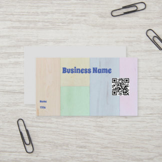 Carte De Visite Panneaux peints
