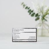 Carte De Visite Panneaux - Pluie sur une fenêtre (Debout devant)