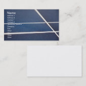 Carte De Visite Panneaux solaires bleus (Devant / Derrière)