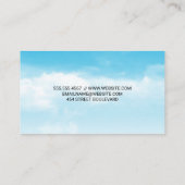 Carte De Visite Panneaux solaires | Énergie technologique (Dos)