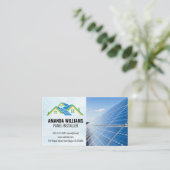 Carte De Visite Panneaux solaires | Sun Energy Tech (Debout devant)